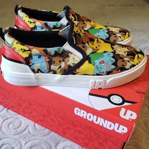 GROUND UP Slip on Pokemon Shoes